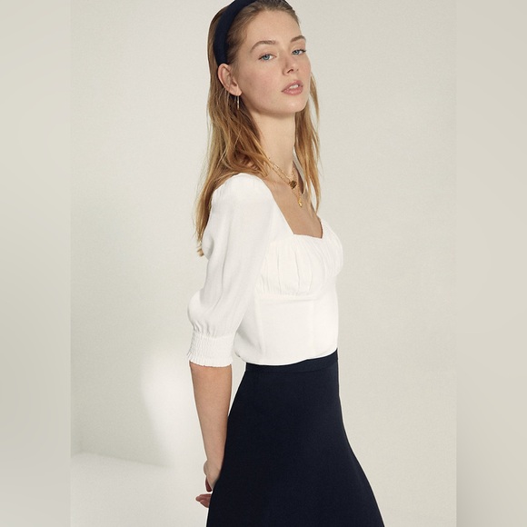 NWT Aritzia Pandora Blouse - Picture 2 of 7